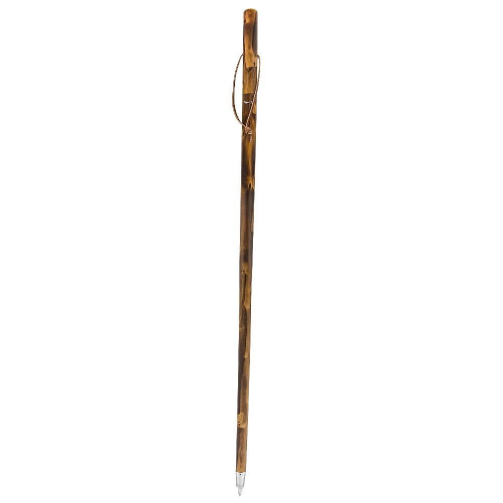 Brown Natural Chestnut Wood Sword-Gadget Hiking Staff w/ Compass Free Shipping New Styles