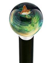 Flying Duck Camo Round Knob Cane w/ Custom Wood Shaft & Collar Discount Shop Offer