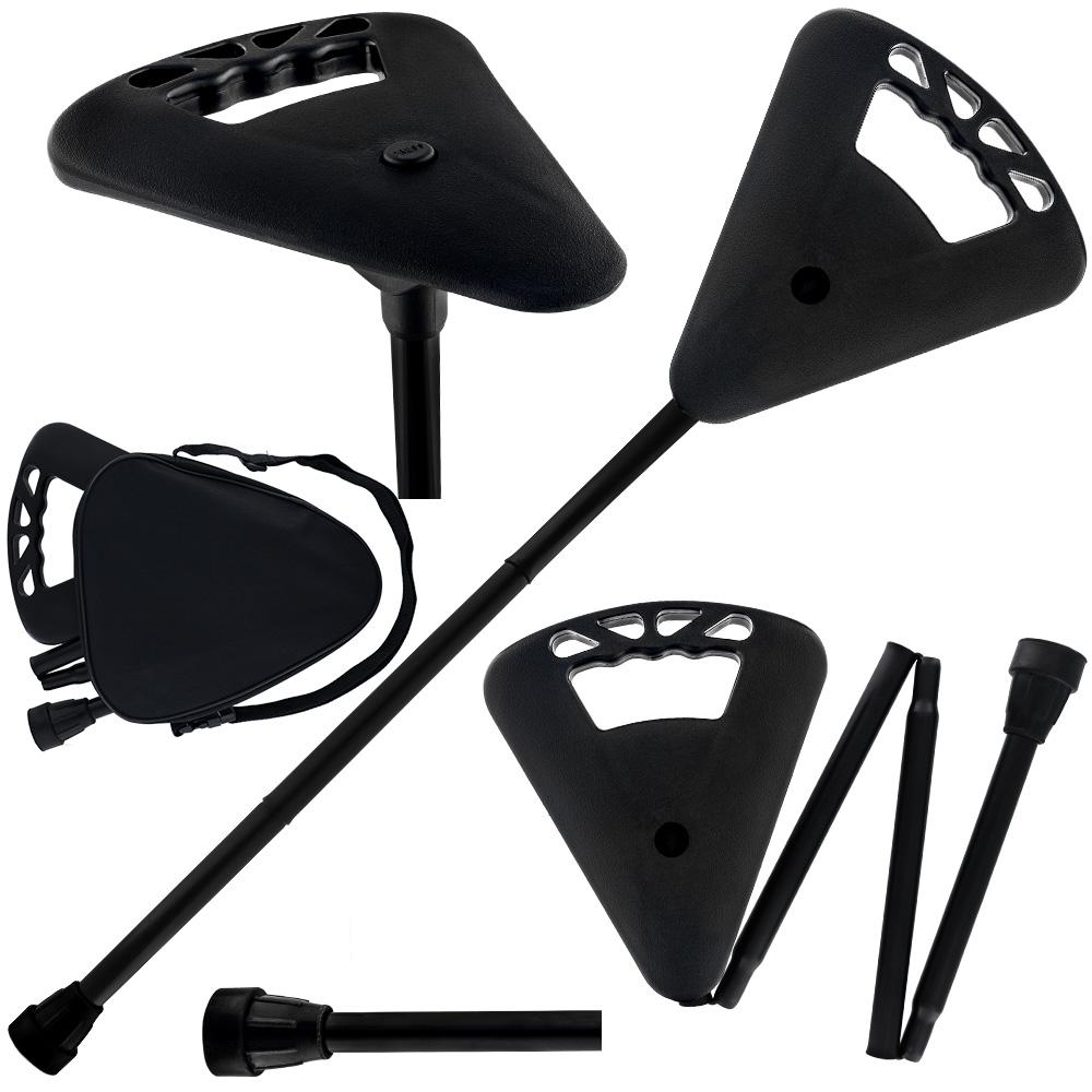 Flipstick: Folding Seat Cane Black - Incl. Bag, Non-Adj. Cheapest Pice