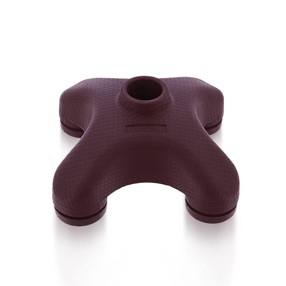 SafeTbase Self-Standing Cane Tip: Enhanced Stability, Brown Outlet Amazon
