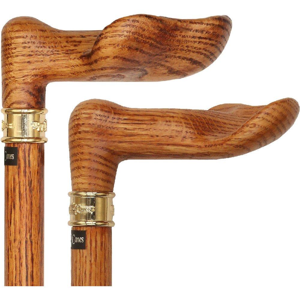 Luxury Oak Palm Grip Walking Cane - Ergonomic Comfort Get To Buy Cheap Pice