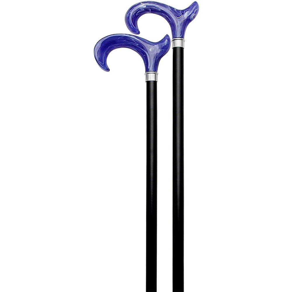 Blue Ice: Ergonomic Cane with Translucent Acrylic Handle Discount With Mastercard