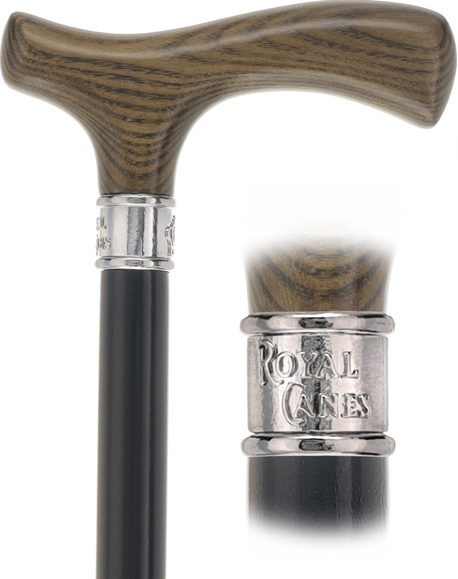 Royal Canes Comfort Fritz: Wood-Stained, Pewter Collar, 6 Color Options Cheap Sale Comfortable