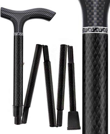 Ultra-Light Mini Carbon Fiber Cane - Adjustable Fritz Excellent