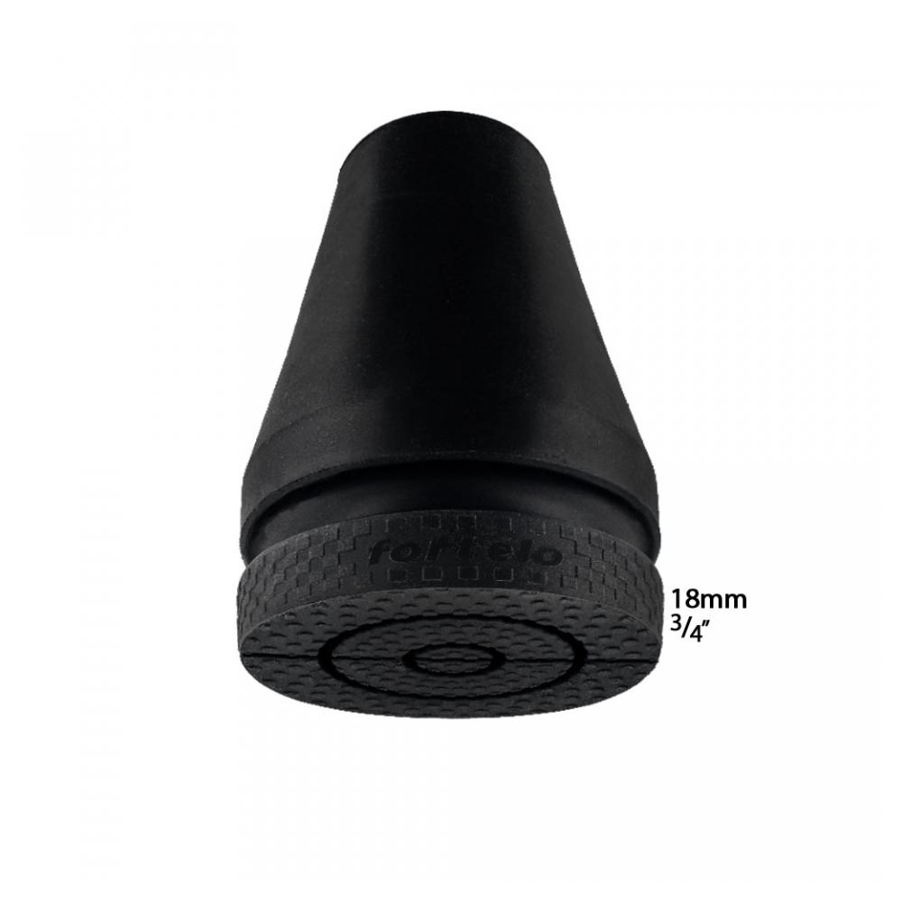 Non-Marking XL Pivoting Rubber Tip for Cane/Crutch - 18mm Discount Pices