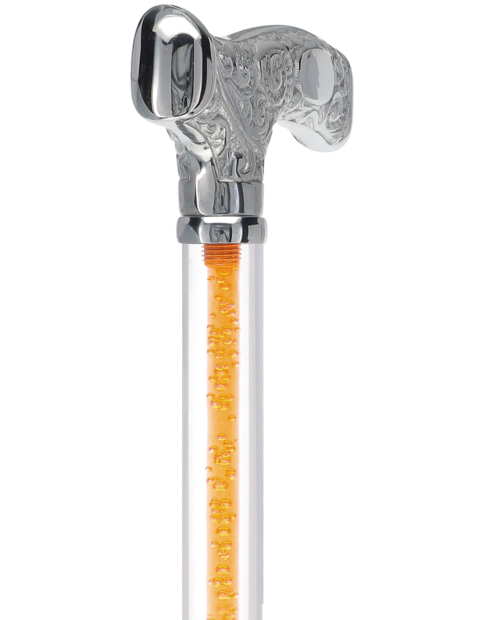 Make It Yours: Color Invisible Clear Shaft w/ Premium Chrome Brass Cane Buy Cheap Outlet