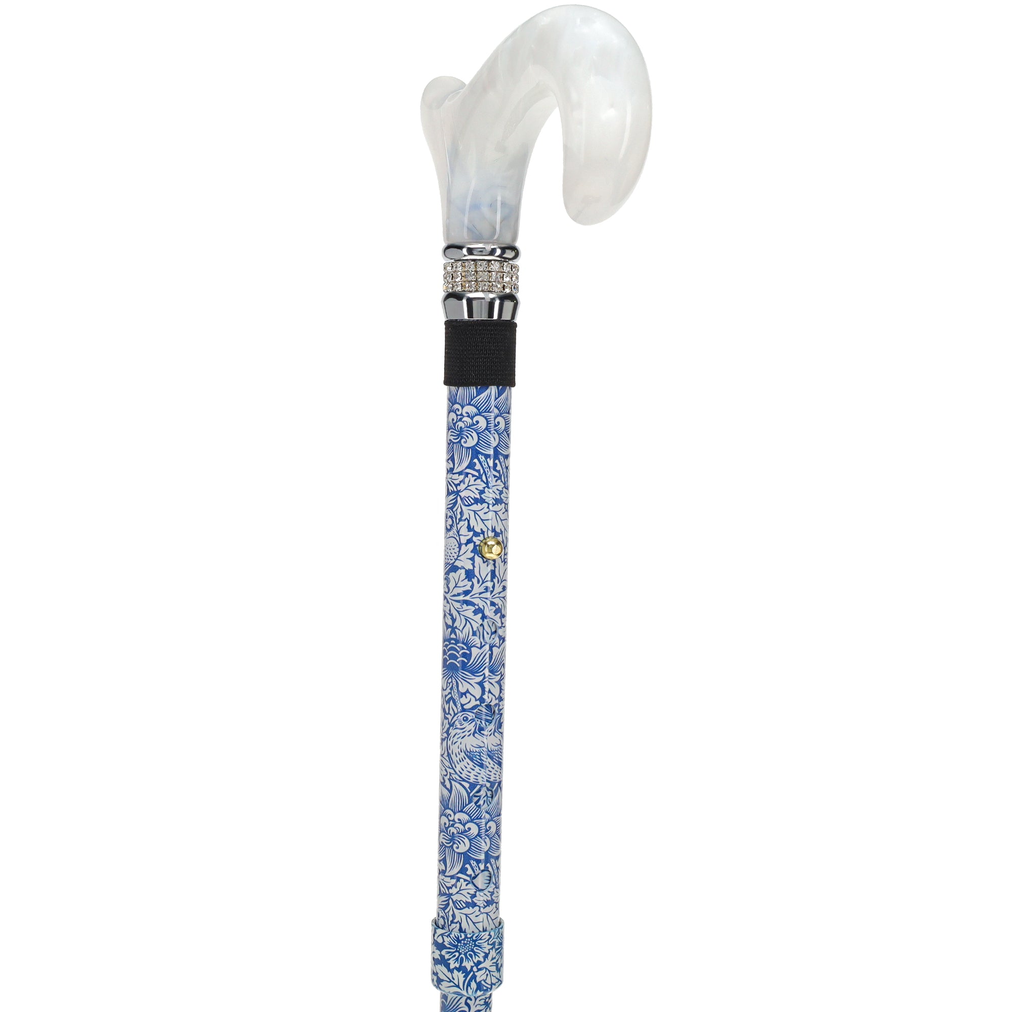 Songbird Harmony Rhinestone Pearlz: Designer Chic Folding Cane From China Sale Online