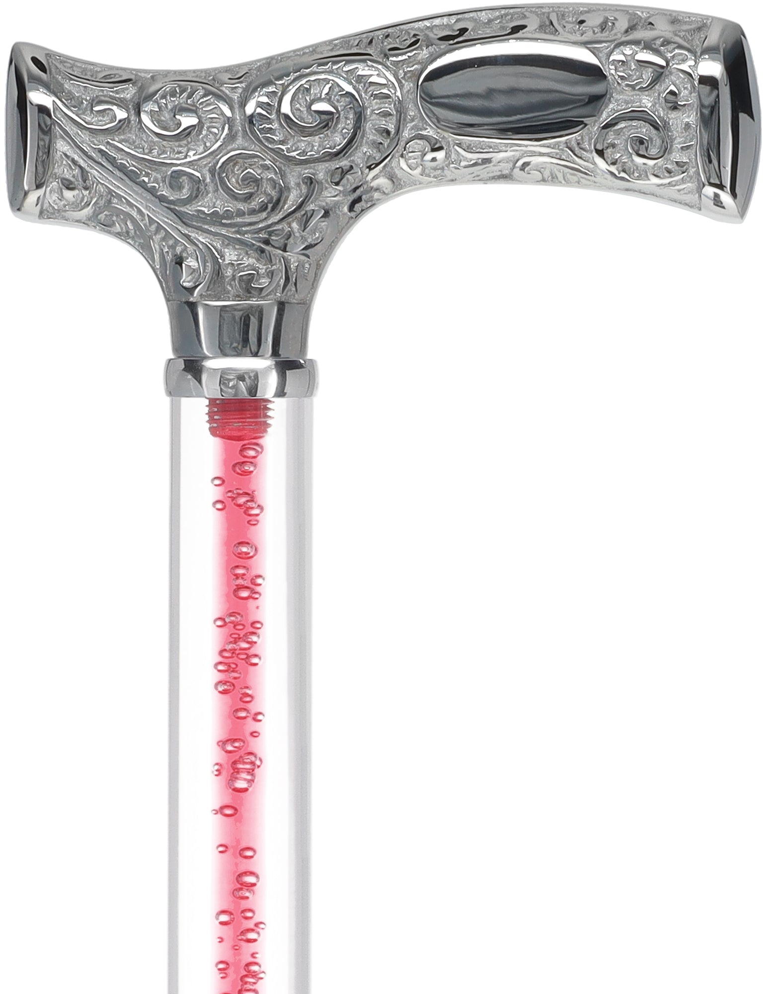 Make It Yours: Color Invisible Clear Shaft w/ Premium Chrome Brass Cane Buy Cheap Outlet