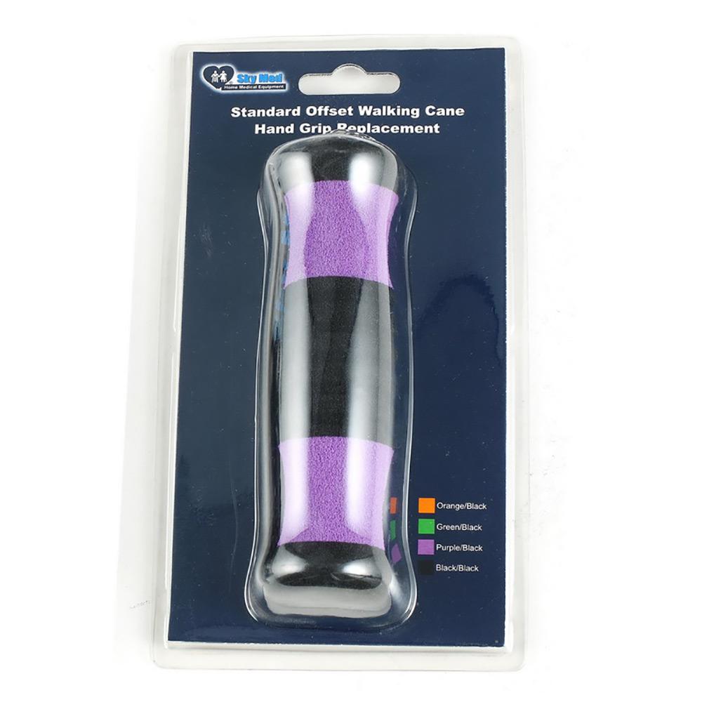 Purple Hypalon Foam Hand Grip for Offset Canes, Comfort Design Official Site