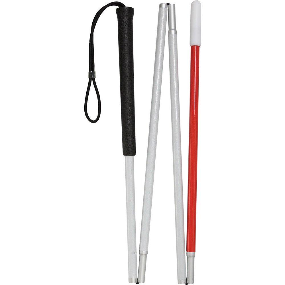 Sight Sensing Blind Stick - 4-Section Folding Reflective Official For Sale