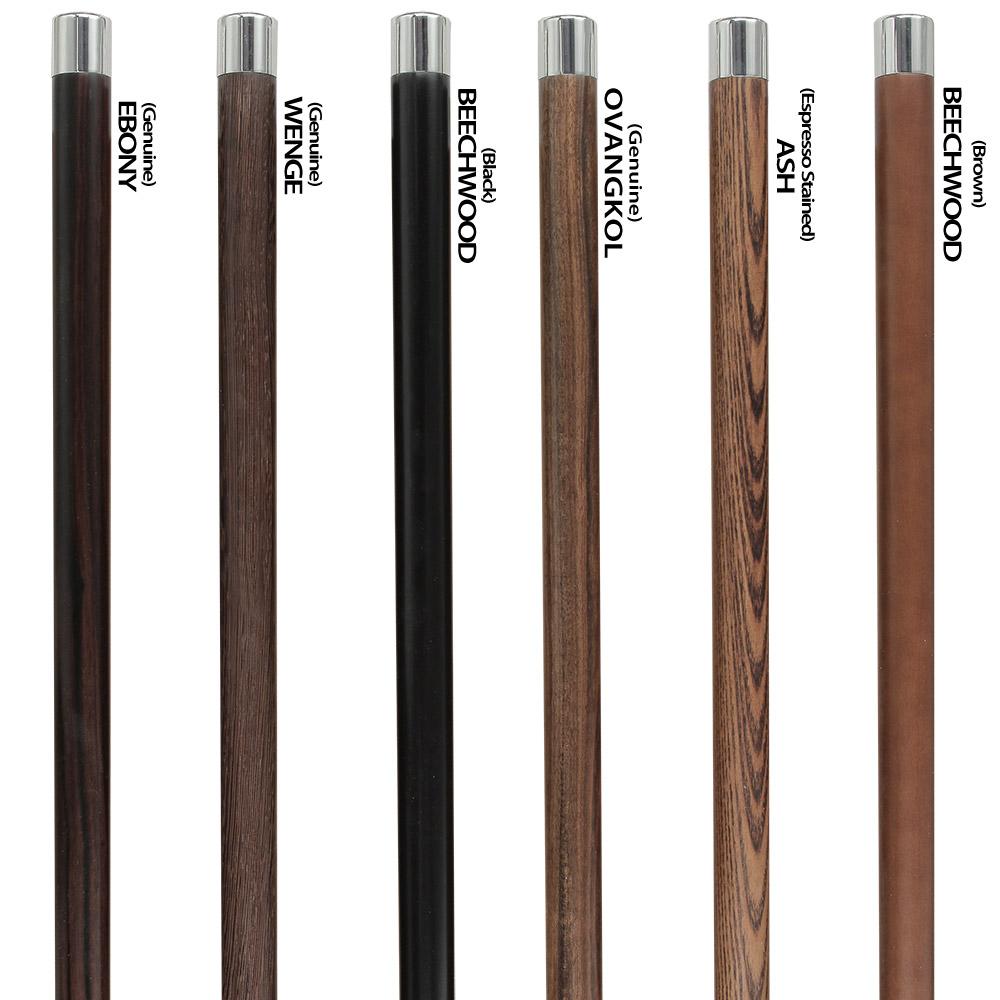 Scratch and Dent Chrome Plated Derby Handle Walking Cane w/ Black Beechwood Shaft and Aluminum Silver Collar V2156 Shop For Online