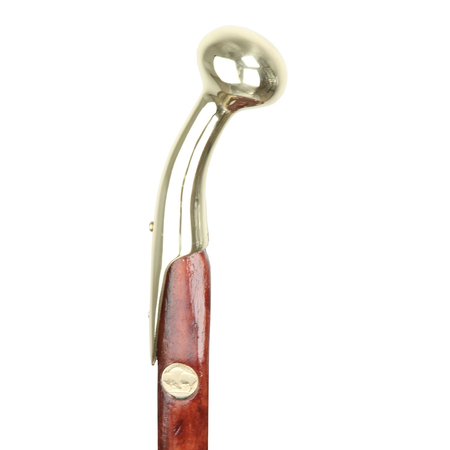 Bull Penis Brass Hame Handle Walking Stick Deals Cheap Online