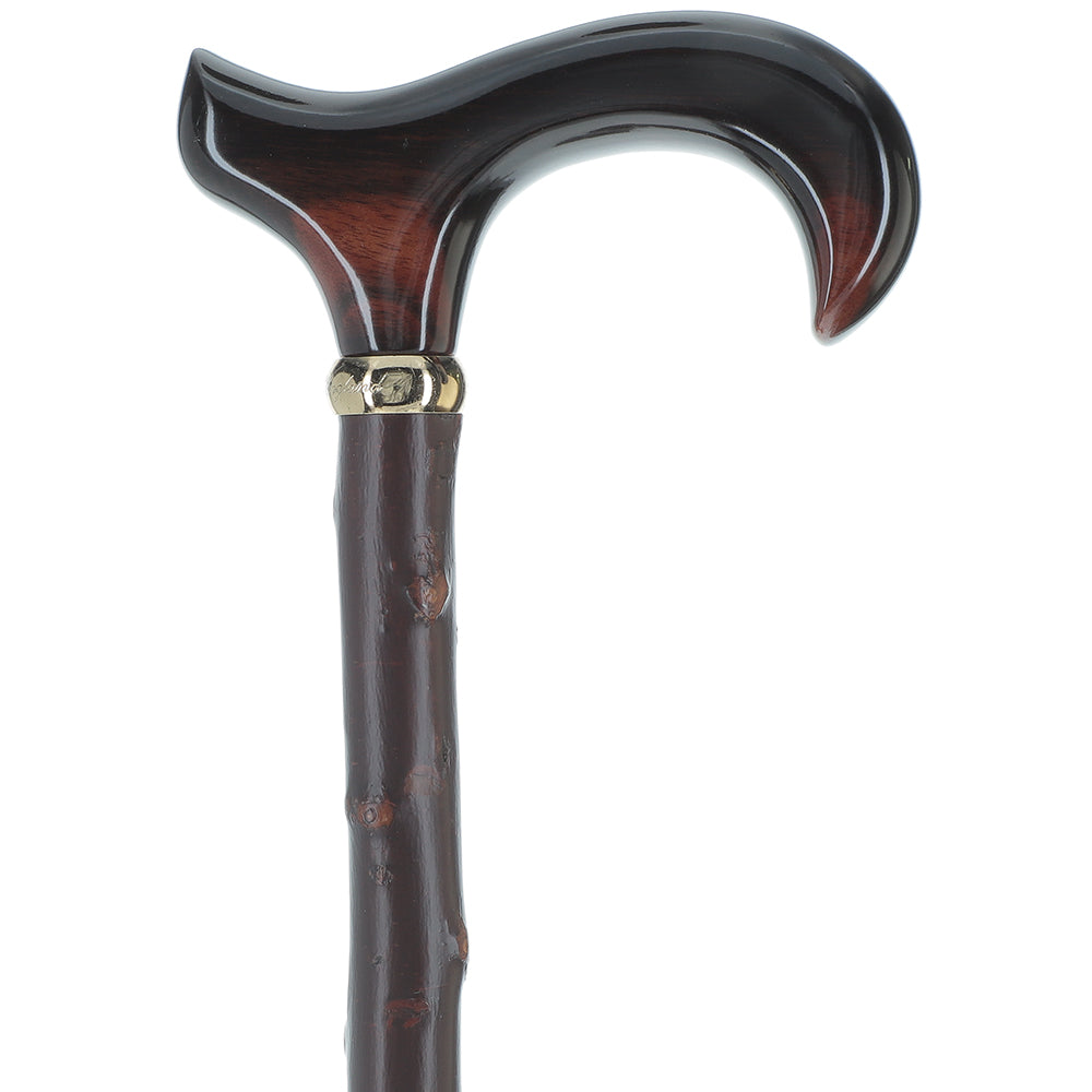 Scratch and Dent Sandalwood Wide Handle Walking Cane w/ Blackthorn Shaft (limited supply) V2096 Outlet Store Online