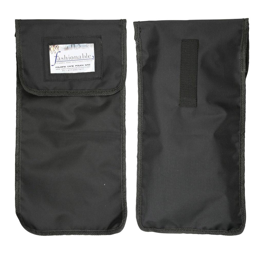 Black Folding Cane Pouch Bag: Compact & Portable Storage Cheap Sale Collections