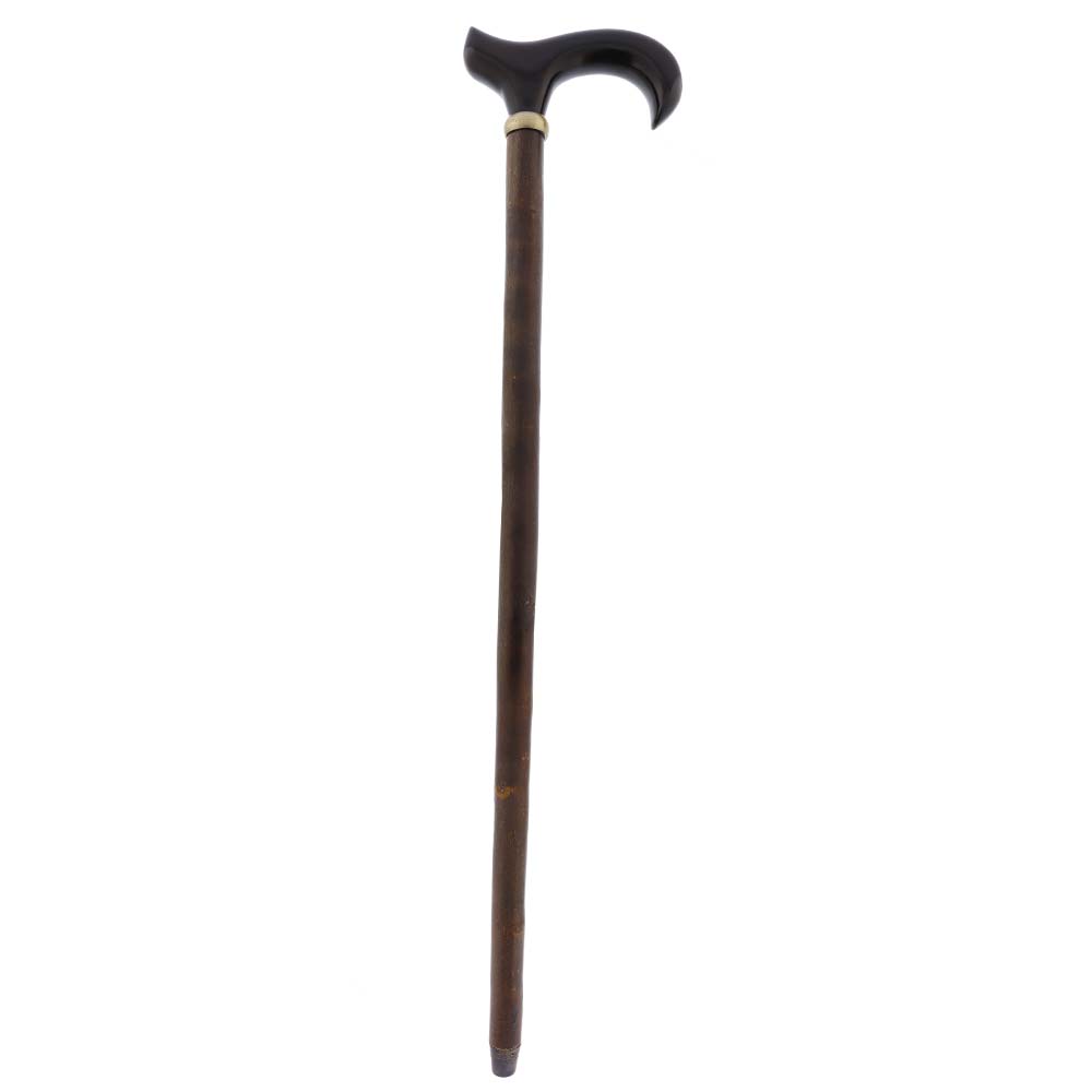 Scratch and Dent Sandalwood Wide Handle Walking Cane w/ Blackthorn Shaft (limited supply) V2164 Buy Cheap Discount