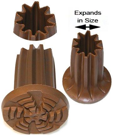 Non-Marking, Superior Expanding Cane Tip: Durable Brown Discount 2025 New