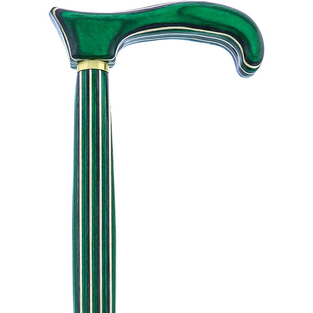 USA-Made Twisted Highlander Cane: Stylish Colorwood Laminate Cheap Best