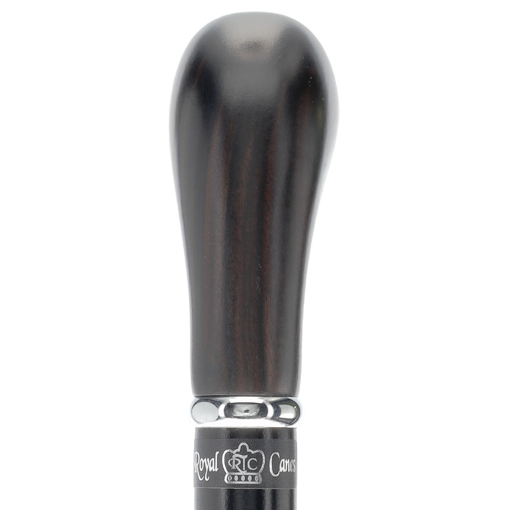 English Knob Ebony Wood Handle: Walking Stick, Beechwood Shaft Cheap Sale Release Dates