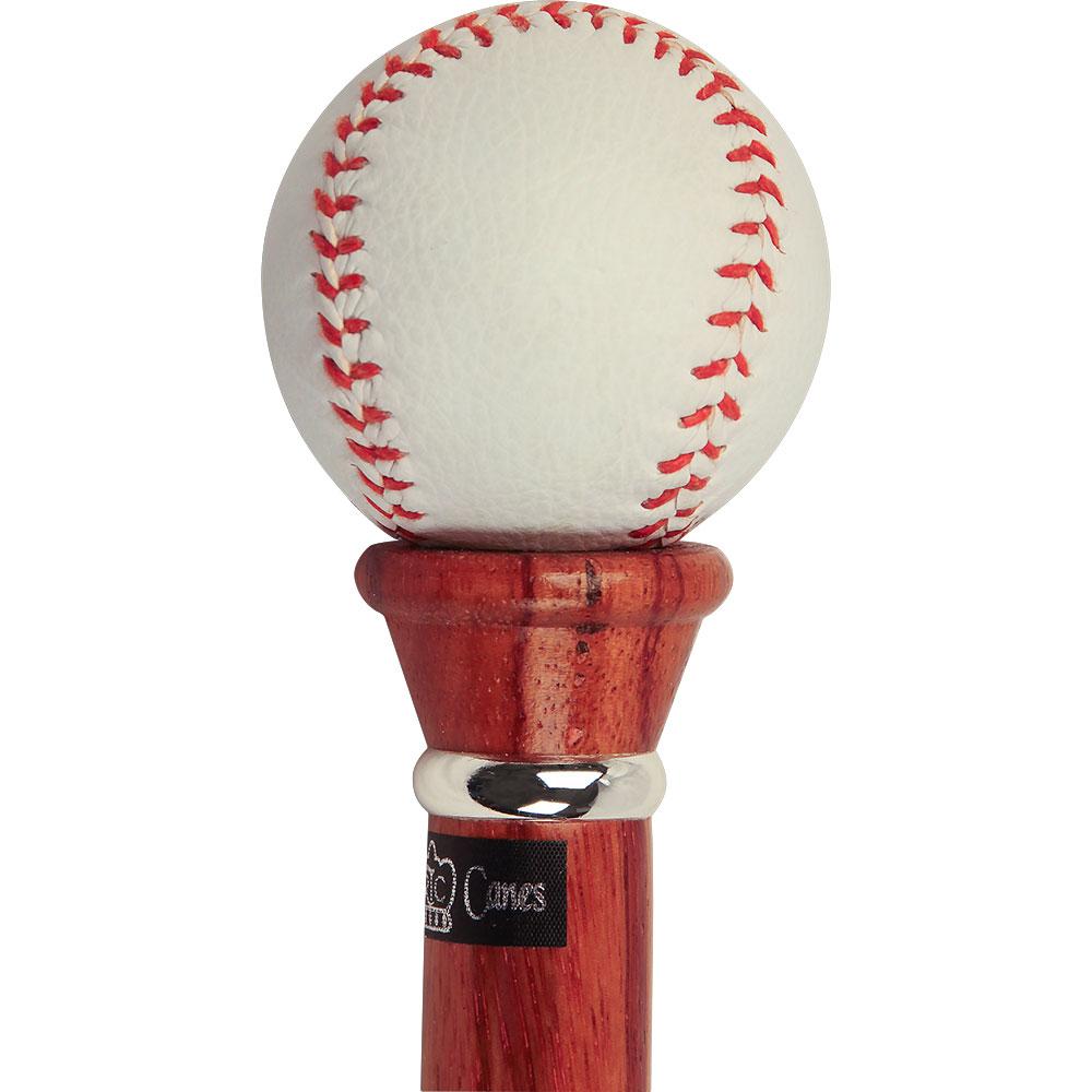 Scratch and Dent Baseball Walking Stick With Rosewood Shaft and Collar V2245 Outlet Discount Sale