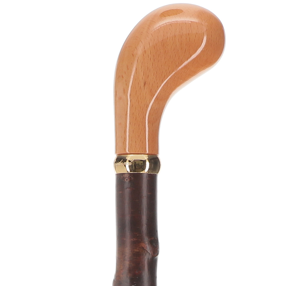 Scratch and Dent English Style Knob Walking Stick With Blackthorn Shaft and Brass Collar V2018 Cheap Sale Outlet Locations