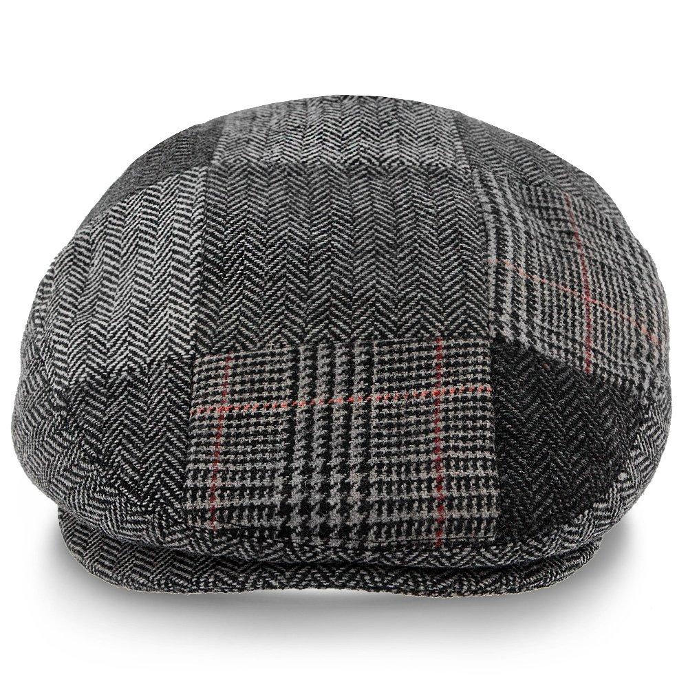 Tribeca - Walrus Hats Grey Tweed Patchwork Ivy Cap Best Sale Online