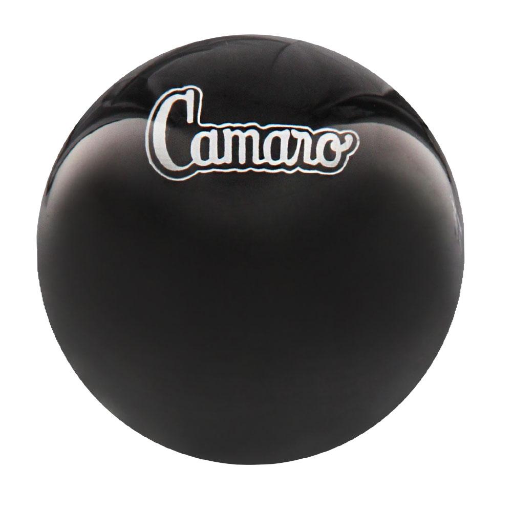 Licensed Camaro Emblem Black Round Knob Cane w/ Custom Color Ash Shaft & Collar Many Kinds Of Online