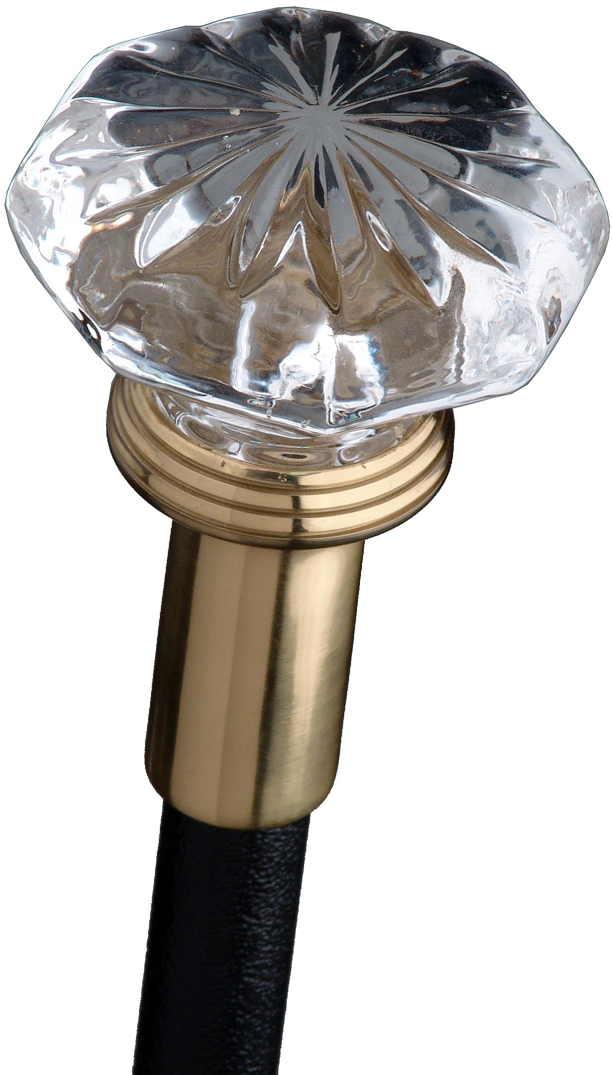 Clear Glass Crystal Walking Stick Outlet Visit