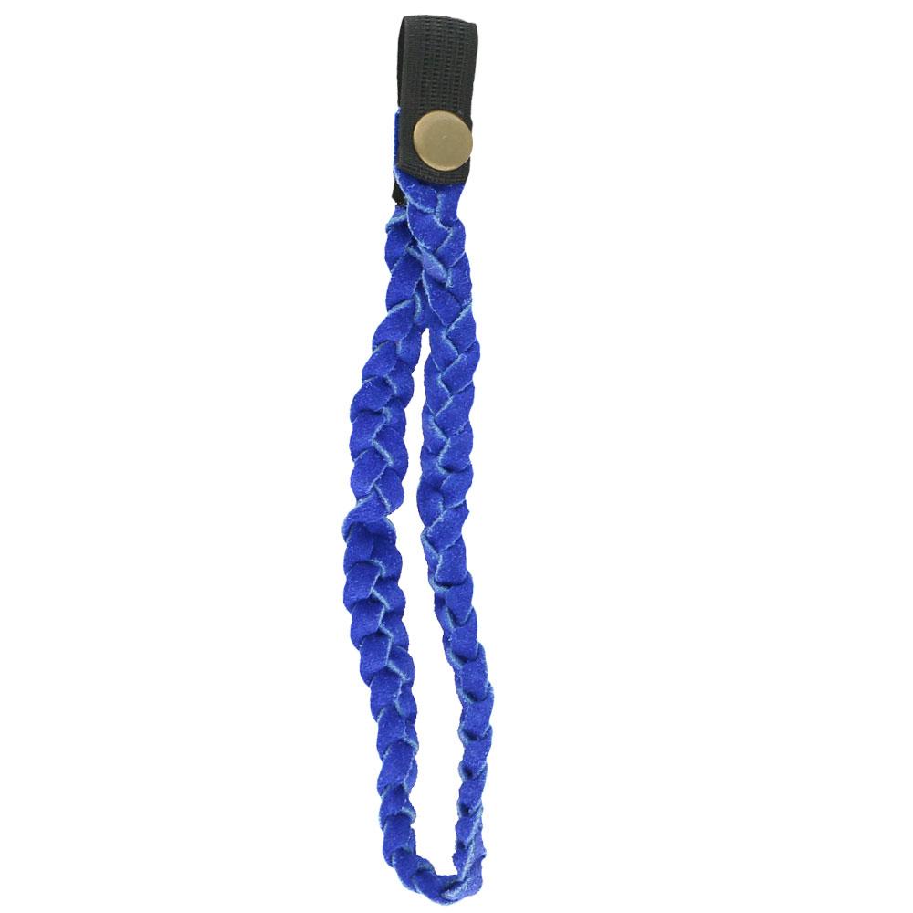 Blue Suede Strap with Snap-Off Clip Discount In China