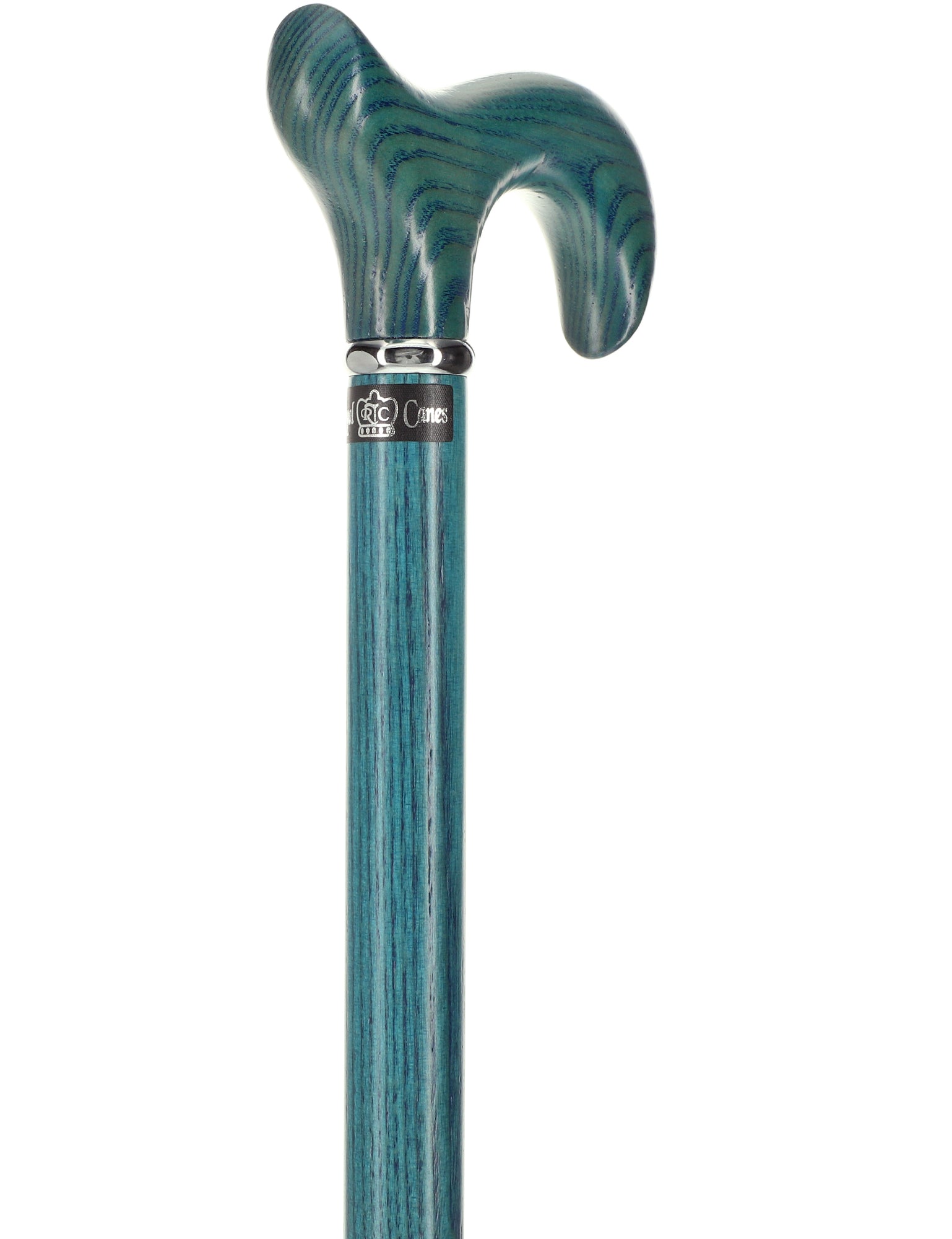 Blue Denim Derby Cane with Premium Ash Wood Shaft Free Shipping Very Cheap