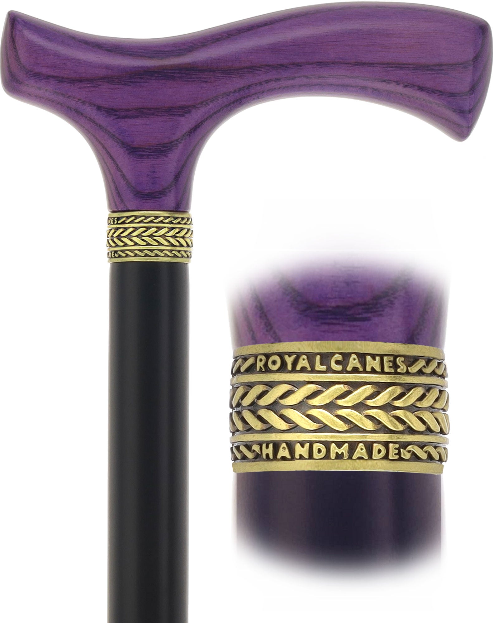Royal Canes Comfort Fritz: Wood-Stained, Pewter Collar, 6 Color Options Cheap Sale Comfortable