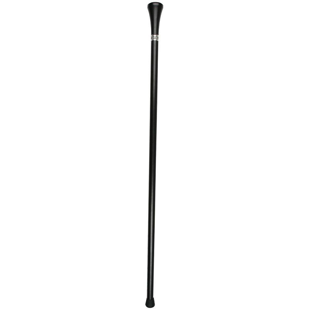Happy 70th Birthday Top Walking Stick w/ Black Beechwood Shaft & Pewter Collar 2025 Unisex