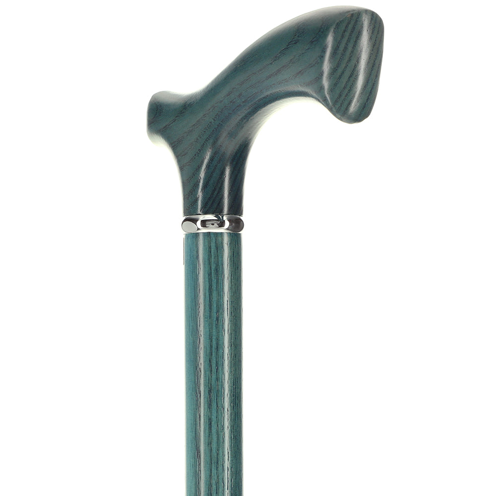 Stylish Blue Denim Fritz Cane, Premium Natural Ash Shaft Outlet Amazing Pice