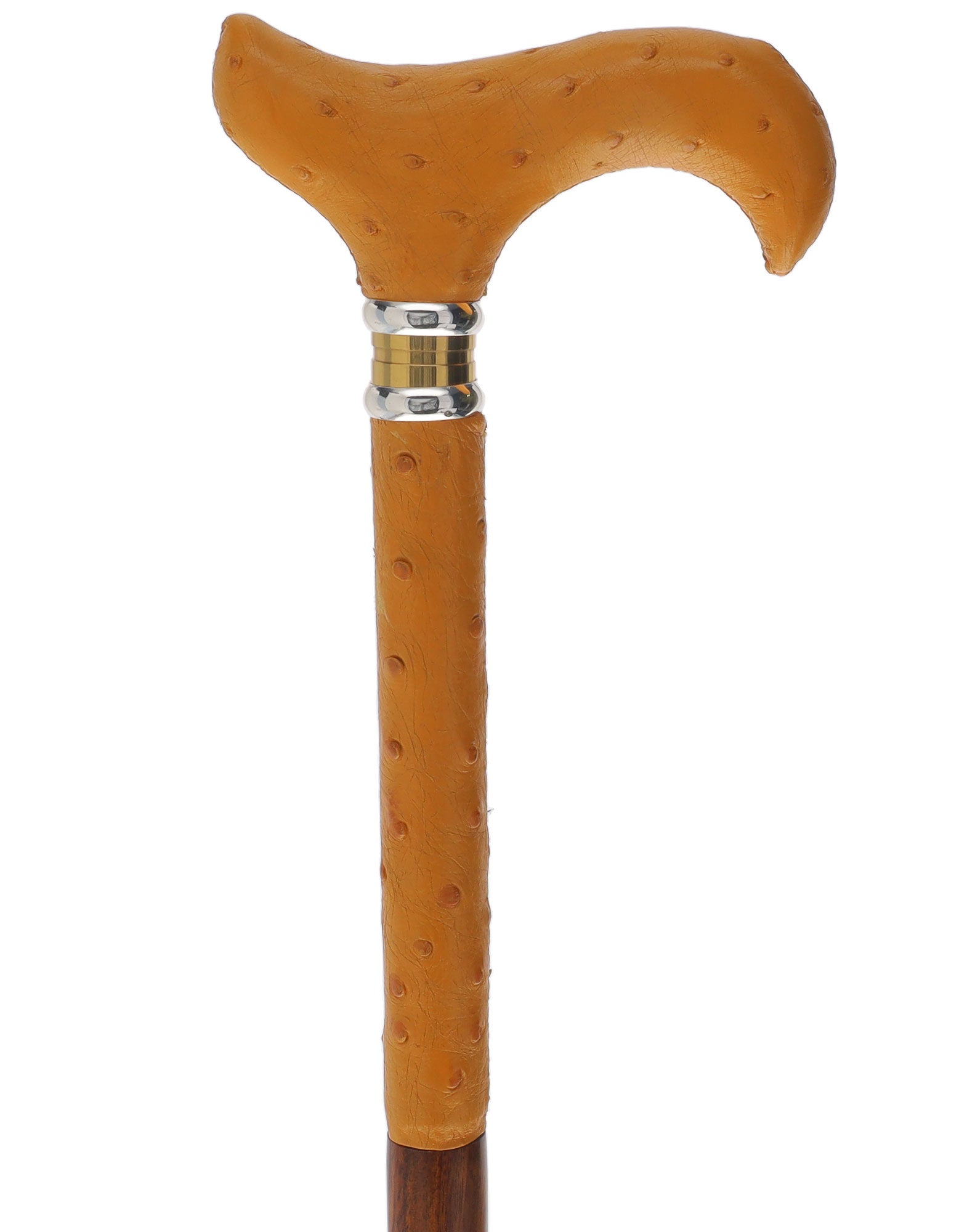 Rare Collectorâs Piece Listing: Derby Ostrich Handle walking cane 2025 New