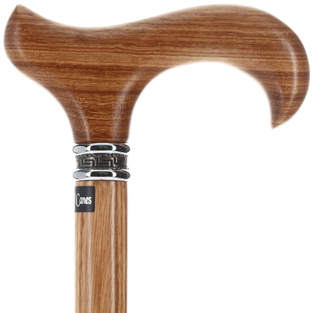 Genuine Zebrano Derby Cane with Matching Shaft & Pewter Collar Tumblr Online