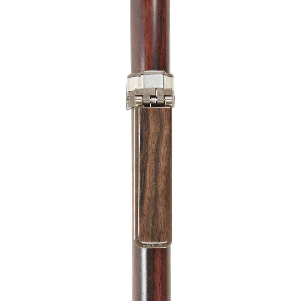 Auto Flip-Up Ebony Wood Cane Holder: Easy Store-Away Design Cheap Sale Low Pice Fee Shipping