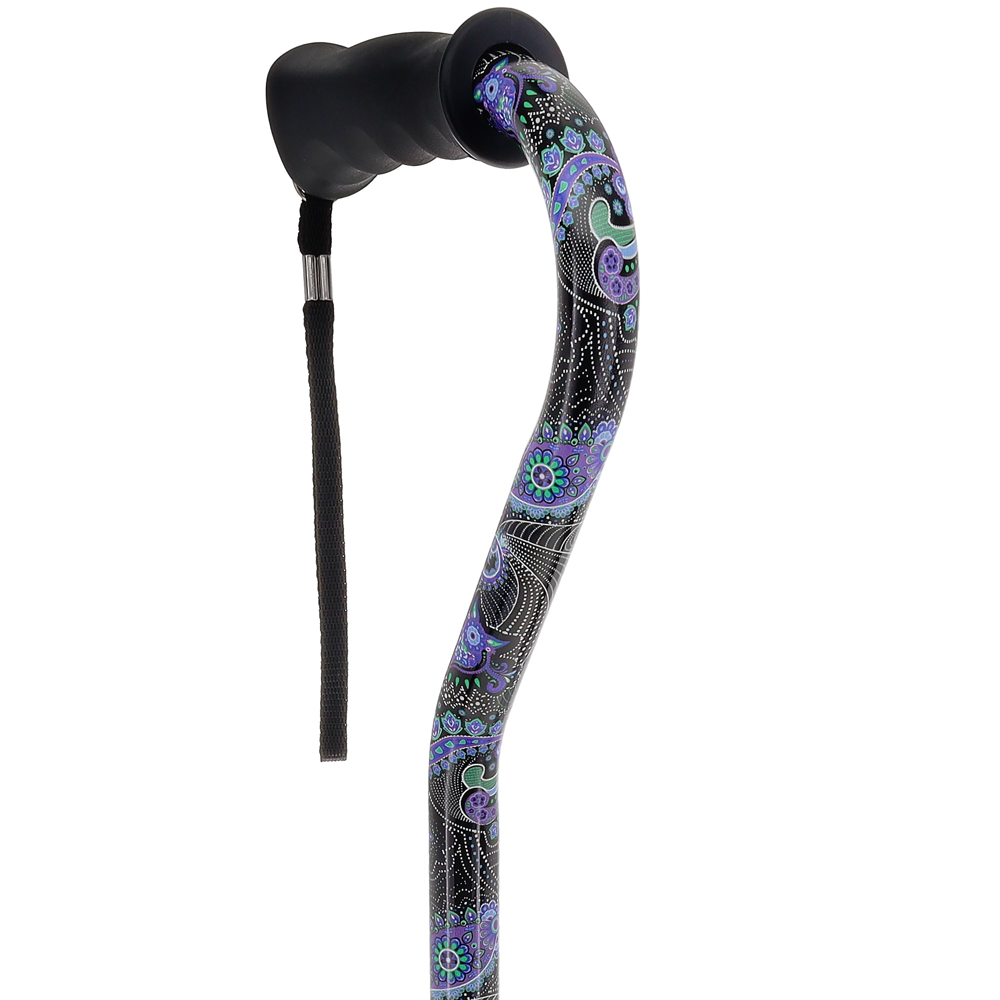 Purple Majesty: Adjustable Offset Walking Cane Comfort Grip Outlet Recommend