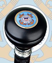 Coast Guard Knob Stick: Large Knob, Pewter Collar Buy Cheap Inexpensive