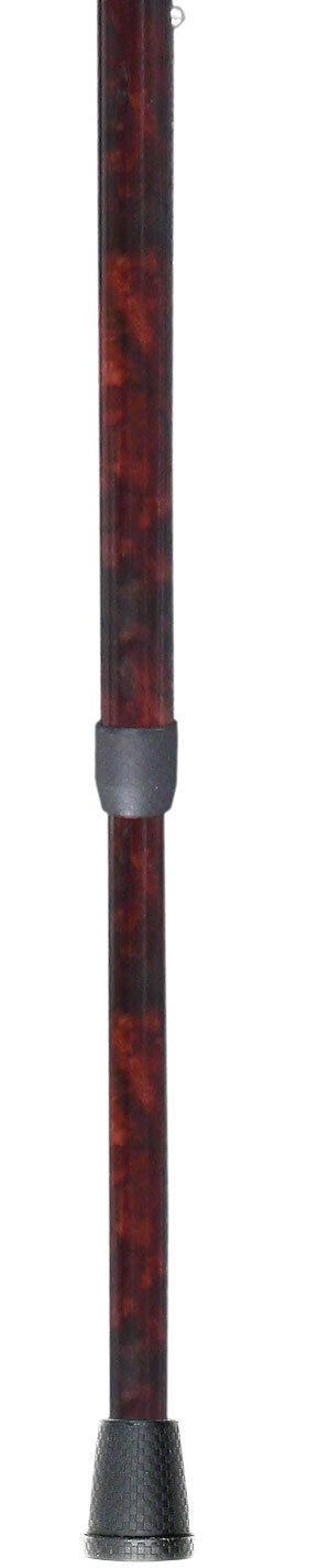 Scratch and Dent Carbon Fiber Red Impressionist Derby Walking Cane With Adjustable Carbon Fiber Shaft V2214 Hot Sale Online