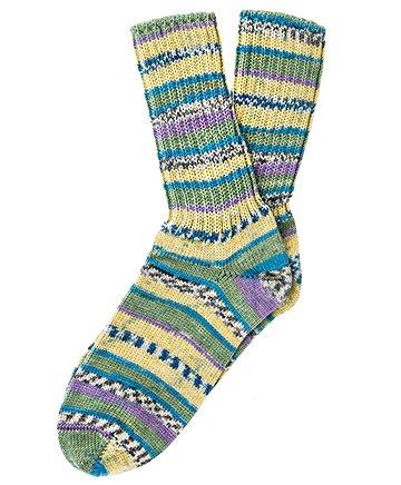 Ladies Gorgeous Green Pattern Designer Irish Wool Country Socks Low Cost