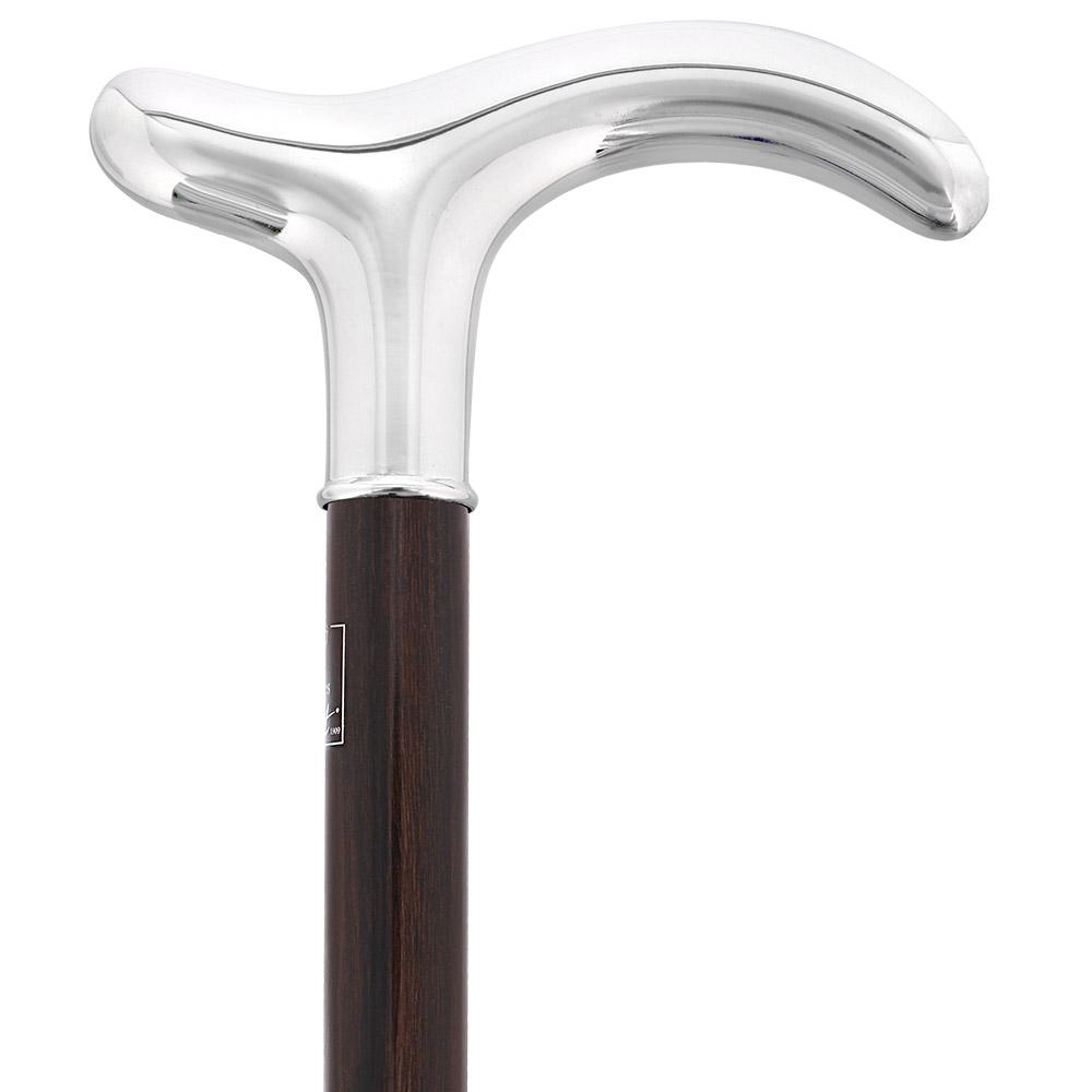 Silver Plated Fritz Handle on Macassar Carbon Fiber Shaft Best Wholesale Online