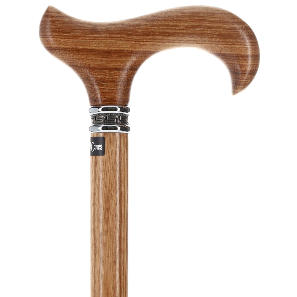 Genuine Zebrano Derby Cane with Matching Shaft & Pewter Collar Tumblr Online