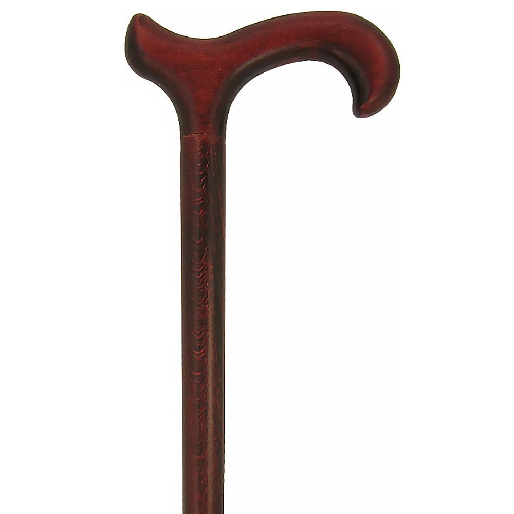 Dark Rosewood Derby Cane - Stained Beechwood Buy Cheap 100% Guaranteed