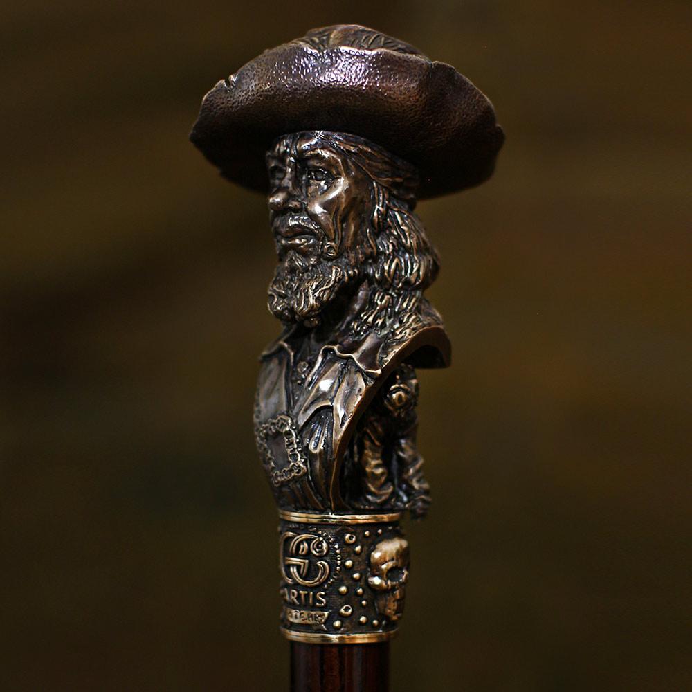 Bronze Barbossa Captain Cane: Pirates of Caribbean Style Outlet Choice