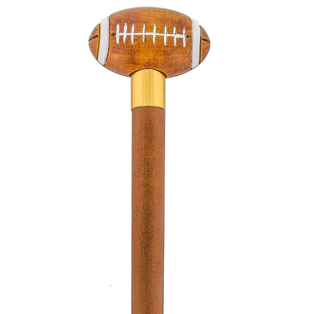 American Football Walking Cane with Custom Shaft and Collar Huge Surprise Cheap Online