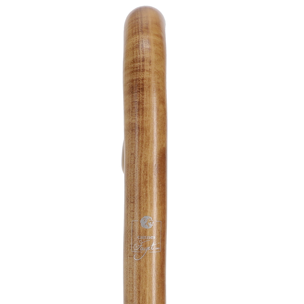 French Authentic: Blonde Horn Ball Cane with Light Maple Best Sale Cheap Pice