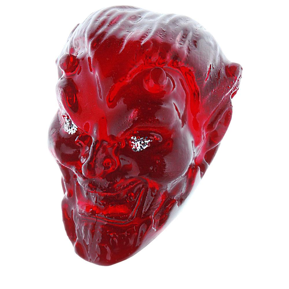 Sinister Red Devil Knob Cane w/ Custom Color Ash Shaft & Collar Buy Cheap Big Discount