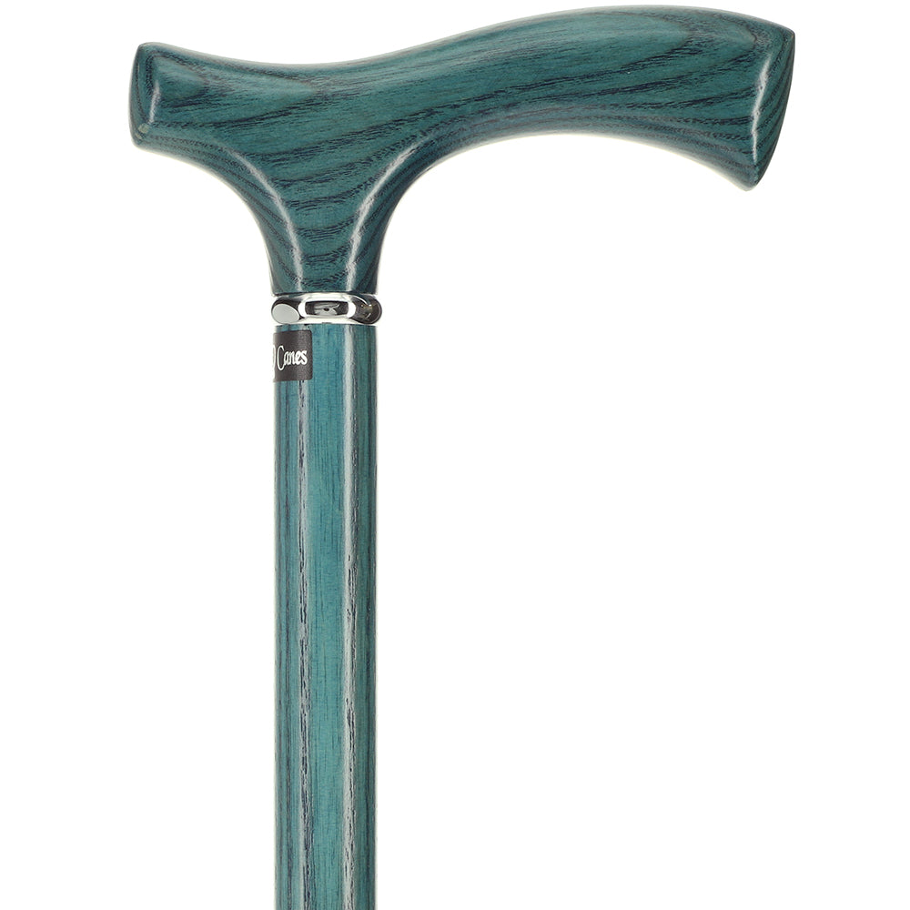 Stylish Blue Denim Fritz Cane, Premium Natural Ash Shaft Outlet Amazing Pice