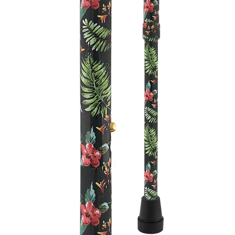 Designer Island Way: Comfort Grip Adjustable Offset Walking Cane Free Shipping Sale Online