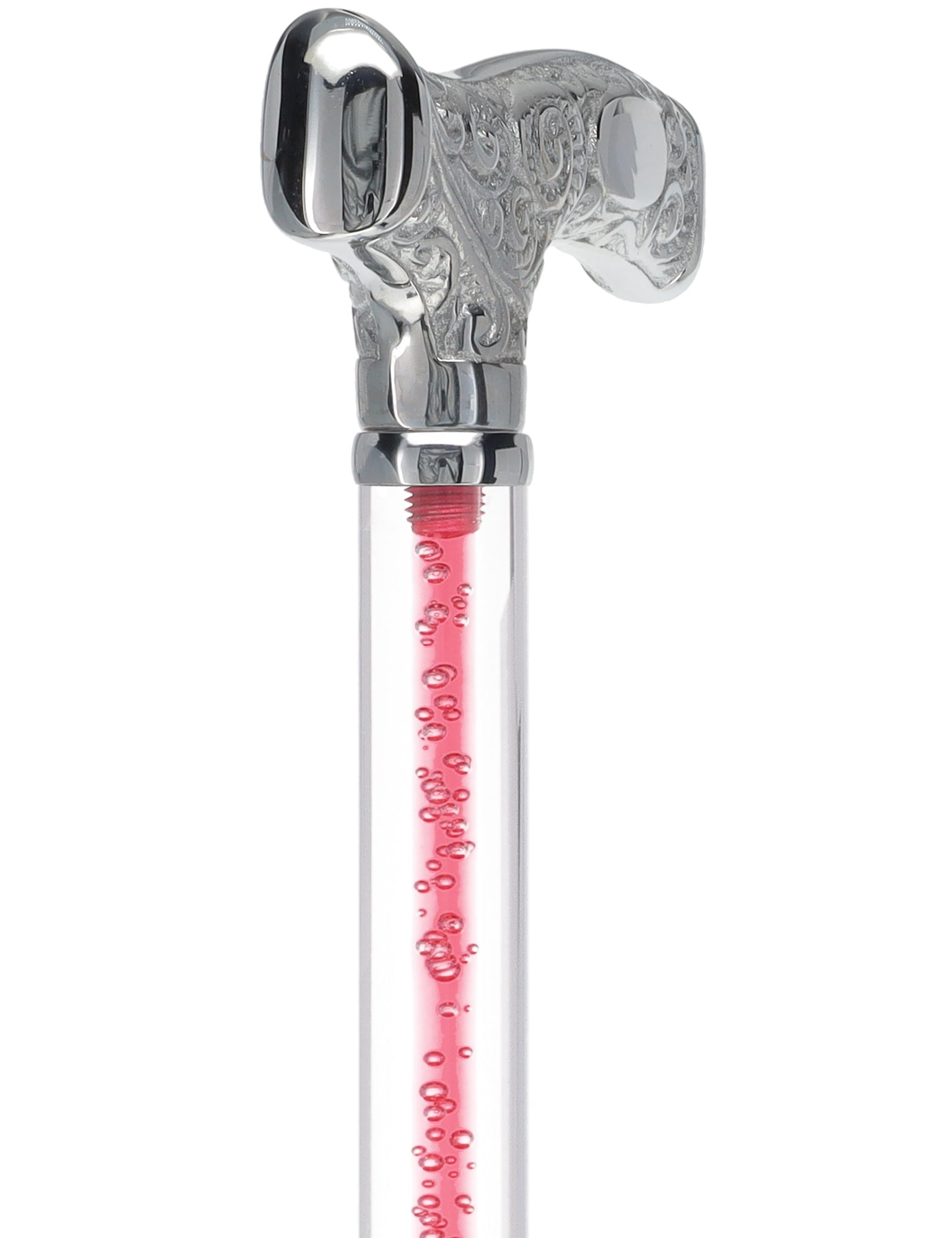 Make It Yours: Color Invisible Clear Shaft w/ Premium Chrome Brass Cane Buy Cheap Outlet
