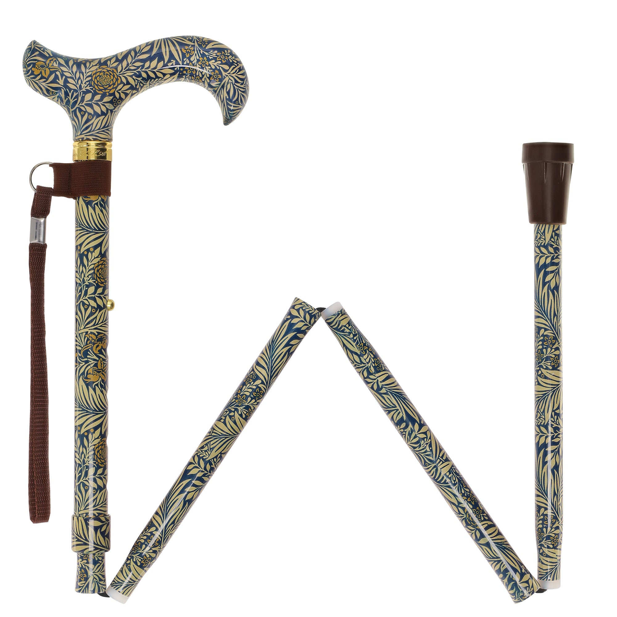 Golden Petals FashionStix: Designer Foldable Derby Cane Geniue Stockist Cheap Online